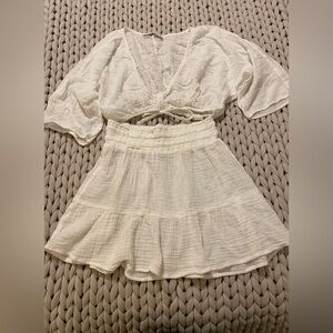 Abercrombie & Fitch 2 piece beach cover-up set, size XS